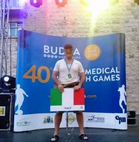 IL MOLFETTESE DOTT. FRANCESCO GAROFOLI IN PARTENZA PER IL PORTOGALLO PER PARTECIPARE AI 41 GIOCHI MONDIALI DELLA MEDICINA E DELLA SANIT MEDIGAME 2022