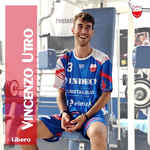 ALTRA CONFERMA IN CASA PALLAVOLO MOLFETTA. IL DIFENSORE VINCENZO UTRO INDOSSER LA MAGLIA BIANCOROSSA ANCHE PER LA PROSSIMA STAGIONE