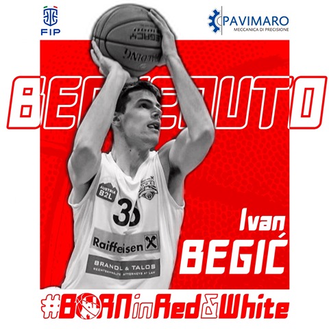 IVAN BEGIC', CONSIDERATO UNO DEI GIOCATORI PI FORTI DELLINTERA SERIE C ITALIANA, ARRIVA ALLA PAVIMARO PALLACANESTRO MOLFETTA