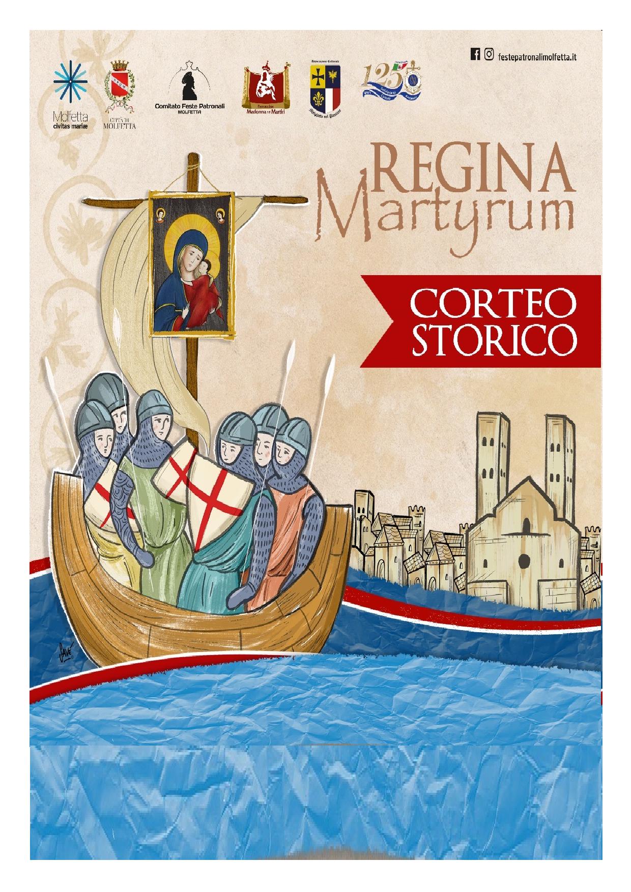 CORTEO STORICO DELLA MADONNA DEI MARTIRI QUESTA SERA A MOLFETTA