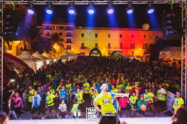 ULTIMI GIORNI PER ISCRIVERSI ALLA TRANI NIGHT RUN CHE SI SVOLGER SABATO 17 SETTEMBRE