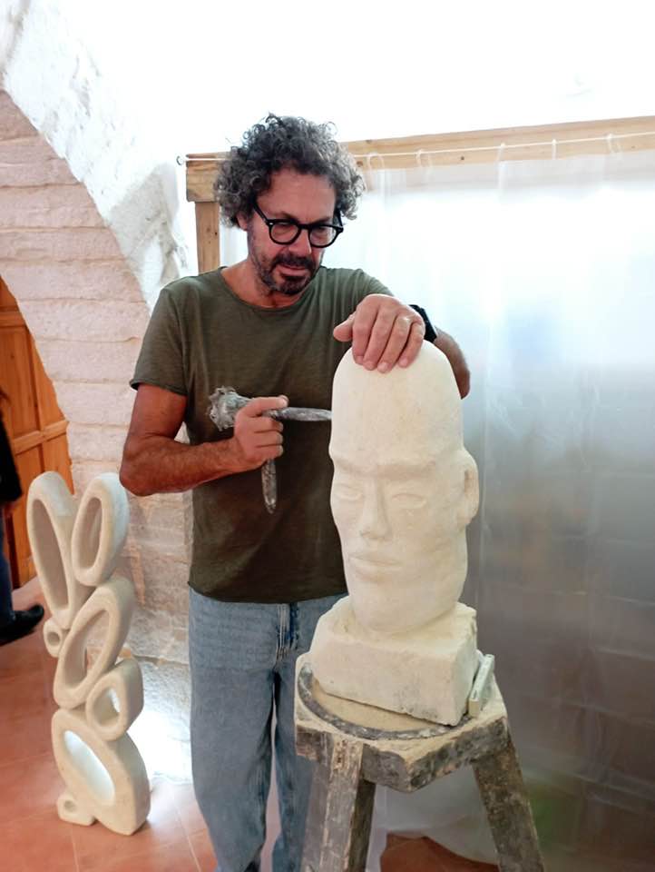 L'ARTE IN PIETRA, SCULTURE IN PIETRA LECCESE NEL CENTRO STORICO DI MOLFETTA