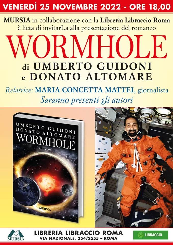 IL 25 NOVEMBRE A ROMA SARA' PRESENTATO IL NUOVO LIBRO DELLO SCRITTORE MOLFETTESE DONATO ALTOMARE CON UMBERTO GUIDONI