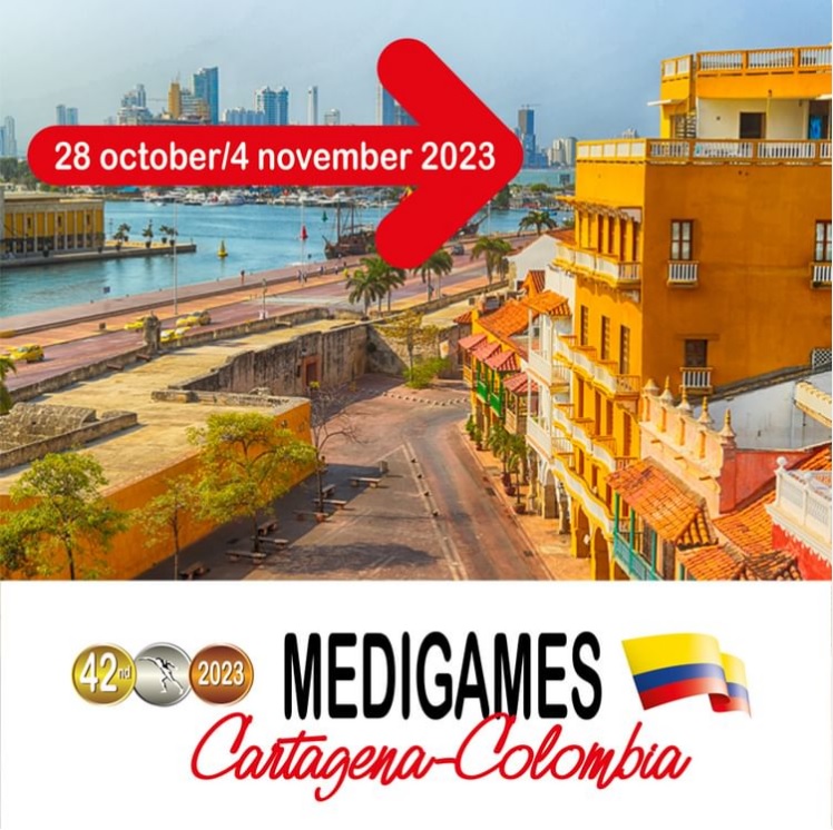 SI TERR DAL 28 OTTOBRE AL 4 NOVEMBRE 2023 LA 42 EDIZIONE DEI I GIOCHI MONDIALI DELLA MEDICINA E DELLA SALUTE. DOTT. FRANCESCO GAROFOLI: VOGLIO LA DECIMA MEDAGLIA