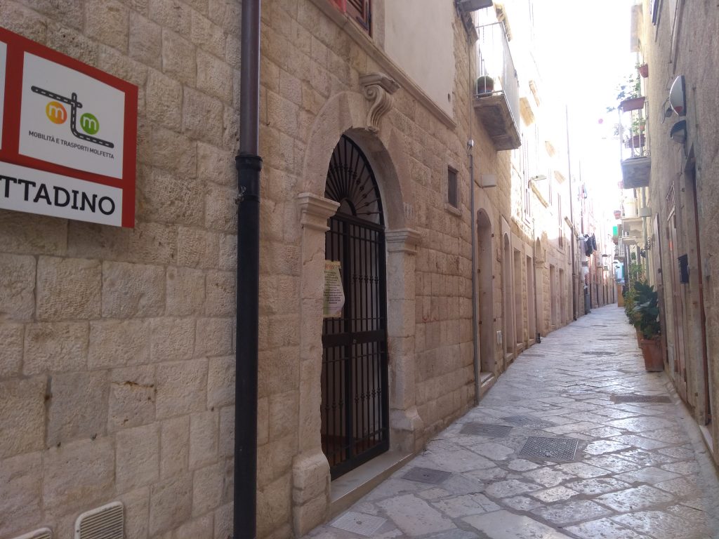 FINALMENTE ASSEGNATI I LOCALI COMUNALI NEL CENTRO STORICO DI MOLFETTA
