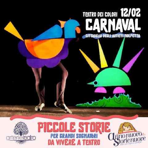 ALLA CITTADELLA DEGLI ARTISTI VA IN SCENA IL CARNEVALE DEGLI ANIMALI: CARNVAL