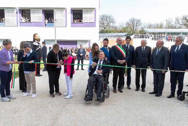  STATO INAUGURATO IL CENTRO NAZIONALE DELLA FONDAZIONE LEGA DEL FILO D'ORO ONLUS ALLA PRESENZA DEL PRESIDENTE DELLA REPUBBLICA SERGIO MATTARELLA