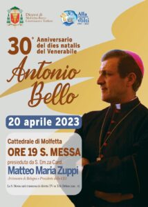 GLI EVENTI DELLA DIOCESI DI MOLFETTA PER RICORDARE DON TONINO BELLO A 30 ANNI DALLA MORTE